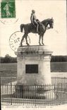 CPA Chantilly La Statue du Duc d'Aumale