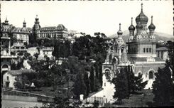 CPA Niza la iglesia rusa la universidad del parque lmperial