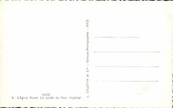 CPA Niza la iglesia rusa la universidad del parque lmperial