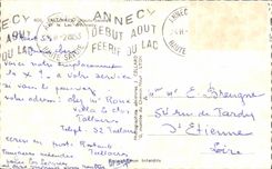 CPSM Talloires And the Lake Annecy