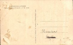 CPA Vienna on the Rhone Temple of Auguste and Livie