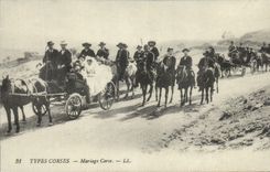 REPRO Types Corses Mariage Corse Folklore Corsica