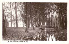 CPA Malmaison a Corner Of Park