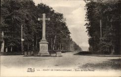 CPA Drill De Fontainebleau Cross Of Saint Herem