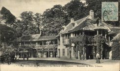 CPA Park Of Versailles the House Of the Lord Hamlet Of Small Trianon