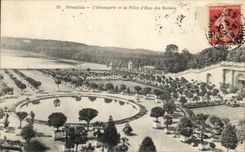 CPA Versailles the Water Orangery And Part Of the Swiss ones