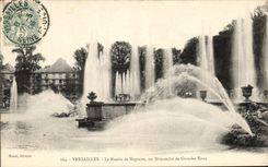 CPA Versailles Le Bassin De Neptune Un Dimanche De Grandes Eaux