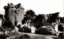 CPA Tonquedec the Castle the Tower of Guetteur Seen Of the Main courtyard