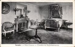 CPA Versailles Small Trianon Room of Marie Antoinette