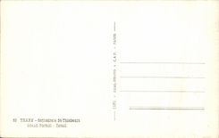 CPA Thann Cathedral St Thiebault Large Gate Detail