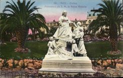 Monumento de CPA Niza Clmiez de la reina de Victoria