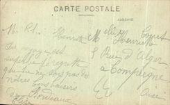 CPA Bordeaux Course of the Foch Marshal and the Alleys of Tourny