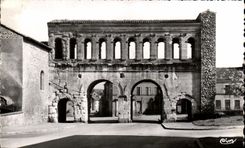 Ancient CPA Autun Gate St Andre Edifice Romain High year 69