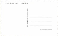 CPSM Settons Seen on the lake