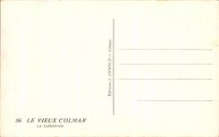 CPA Colmar viejo la catedral