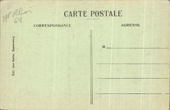 CPA Tables with the Chorus of the Vault of the Three Ears Origin of the pilgrimage
