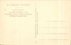 CPA La Douce France Cote D'Azur Les Iles D'Hyeres Porquerolles Vue Sur La Pointe De l'Oustaou De Diou Et Le Grand