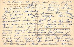 CPA Pointe Du Raz Le Phare De La Vieille Bateau