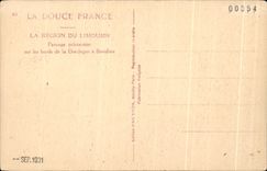 CPA the Area of the Limousin Paysage Spring on the edges of the Dordogne has Beaulieu