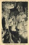 CPA La Merveille Du Dauphine Les Grottes de la Balme Le Saule pleureur Stalactites de la salle du moine 