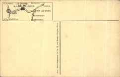 CPA La Merveille Du Dauphine Les Grottes de la Balme Le Saule pleureur Stalactites de la salle du moine