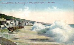 CPA Menton the Walk of the South Effect Waves