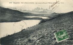 CPA Dauphine De la Mure a vizille les lacs Laffrey et L'Obiou