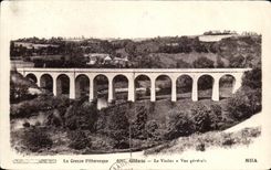 CPA Hollow Picturesque Glenic the Viaduct View