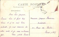 CPA Gerardmer the Rock Of the Lake