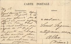 CPA the louvesc Interior of Basillque the Pulpit