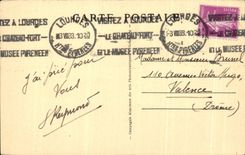 CPA Lourdes the Basilica and Iron has Chevel