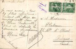 CPA Nice Gardens of the Palm trees Albert 1st