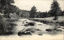 CPA the Alps Mancelles edges of the Sarthe