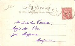 CPA Castle Of Lude Main courtyard