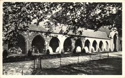 CPA Abbey of Maredsous external Cloister