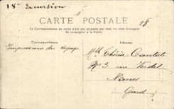 CPA Falls Of the Tarn Meyrueis Rock of Bouilleres Natural Tunnel