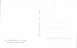 CPA St Jean De Luz the Port Quays the Tuna boats Boats Yvonne Marceau