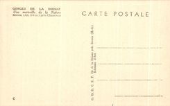 CPA Cascades Of the Bellows And Natural Bridge close chamonix