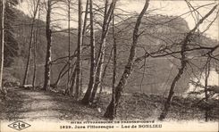 CPA the Jura Pittoreque Lake De Bonlieu