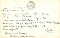 CPA Castle Of Compiegne Living room Of the Council