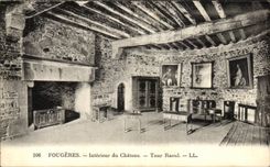 CPA Ferns Interior Of the Castle Raoul Turn