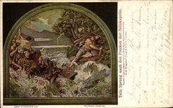 CPA Tells Sprung Nach Den Fresken Der Tellskapelle