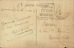 CPA Hendaye the Spanish Dimension In Tombee Of the Day