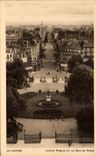 CPA Le Havre Jardin Public Et La Rue De Paris