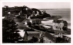 CPA Perros Guirec Trestrignel the Beach And Hotels