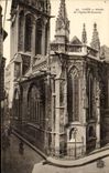 CPA Caen Abside De l'Eglise St Sauveur