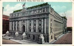 CPA U S Custom House New York City