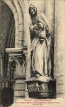 CPA Troyes Eglise Sainte Madeleine Statue de Sainte Marthe de Francois Gentil