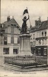 CPA Compiegne Statue of Jeanne d' Arc