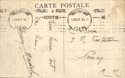 CPA Dauphine Route De La Grande Chartreuse LE Grand Logis